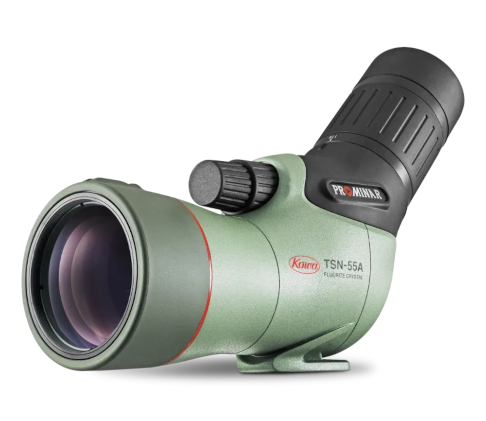 KOWA Spektiv-Set TSN-55A, Winkeleinblick, WW Okular 17-40x