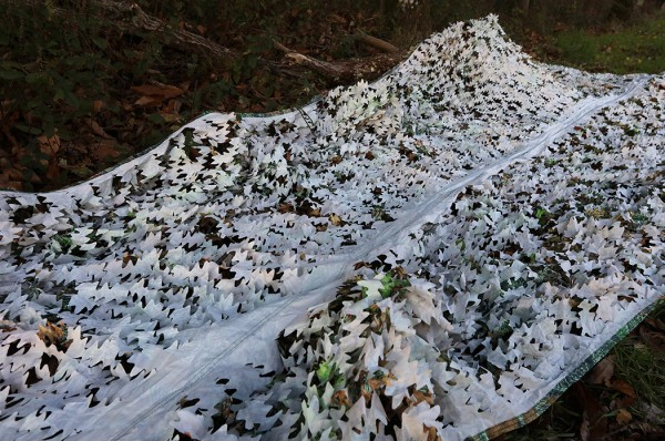 Tragopan Tarnnetz Schnee / Camouflage-braun
