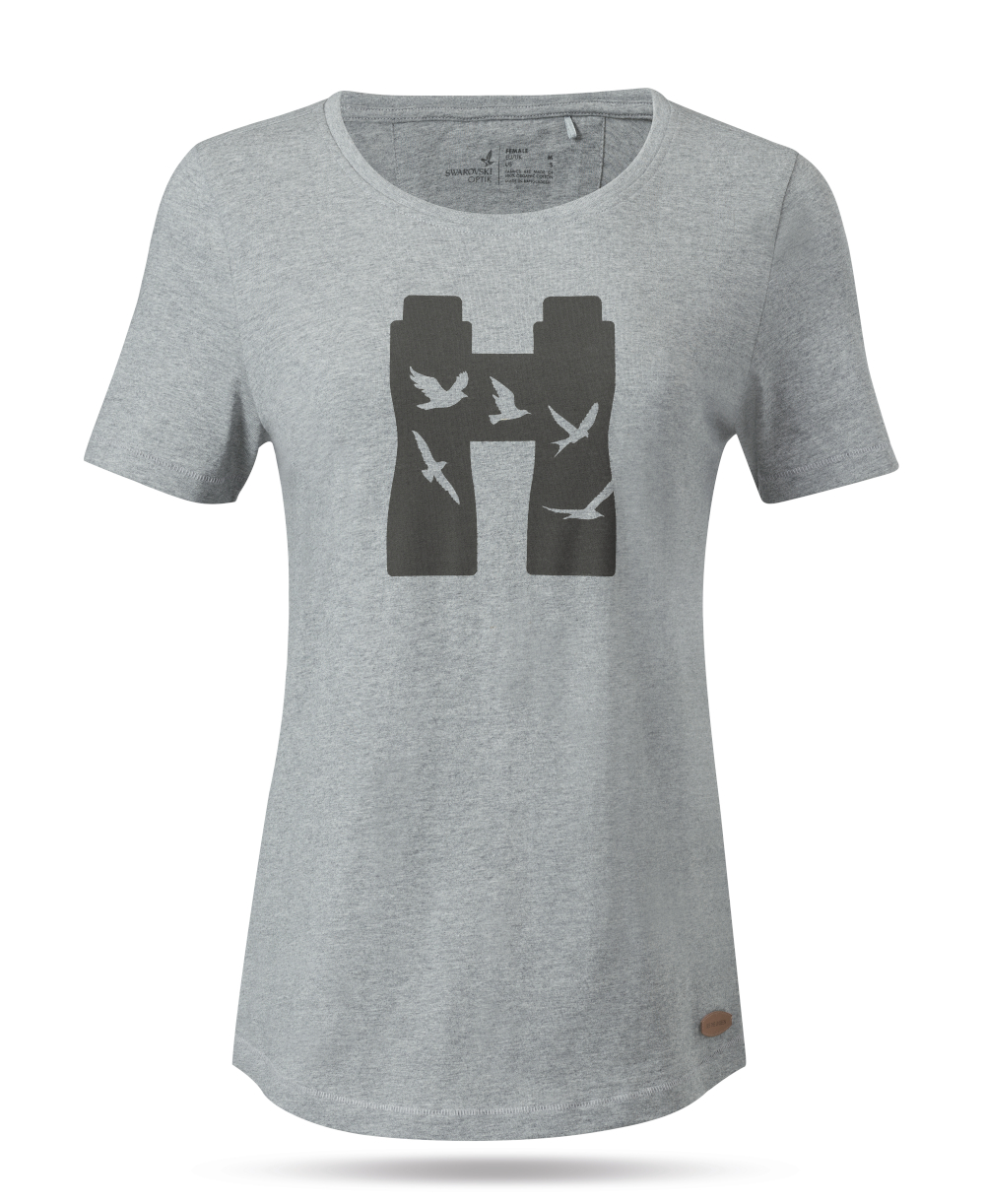 SWAROVSKI - TSB T-Shirt Birds Female Grey S