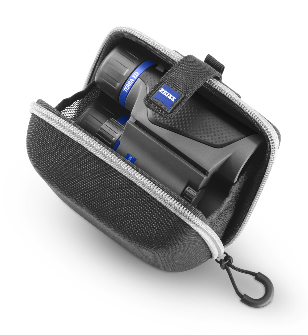 ZEISS_Fernglas_Terra_ED_Pocket_in_Tasche Zeiss Binocular schwarz Terra Compact ED 10x25
