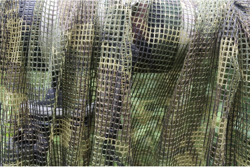 Tragopan Tarnnetz, Camoflage-khaki-farben