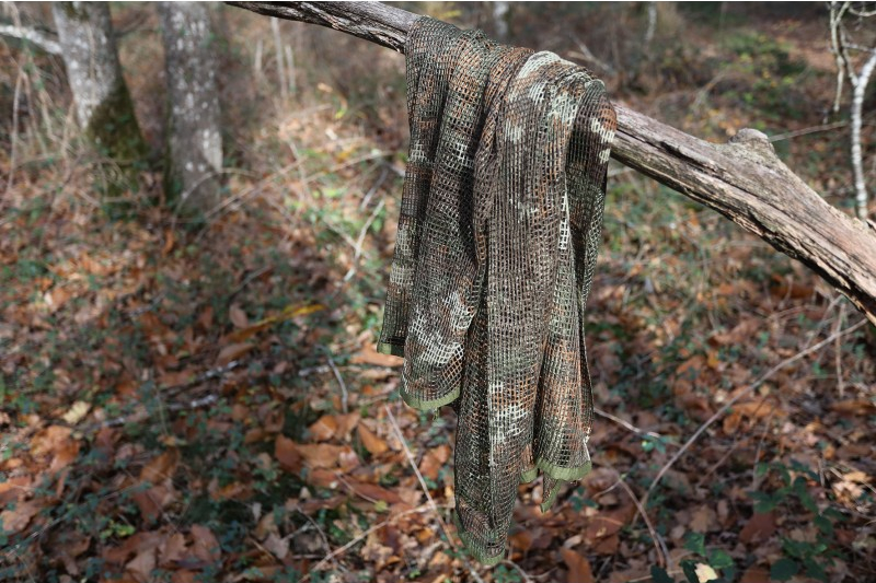 Tragopan Tarnnetz, camoflage/braun, Netzschal/Netztuch