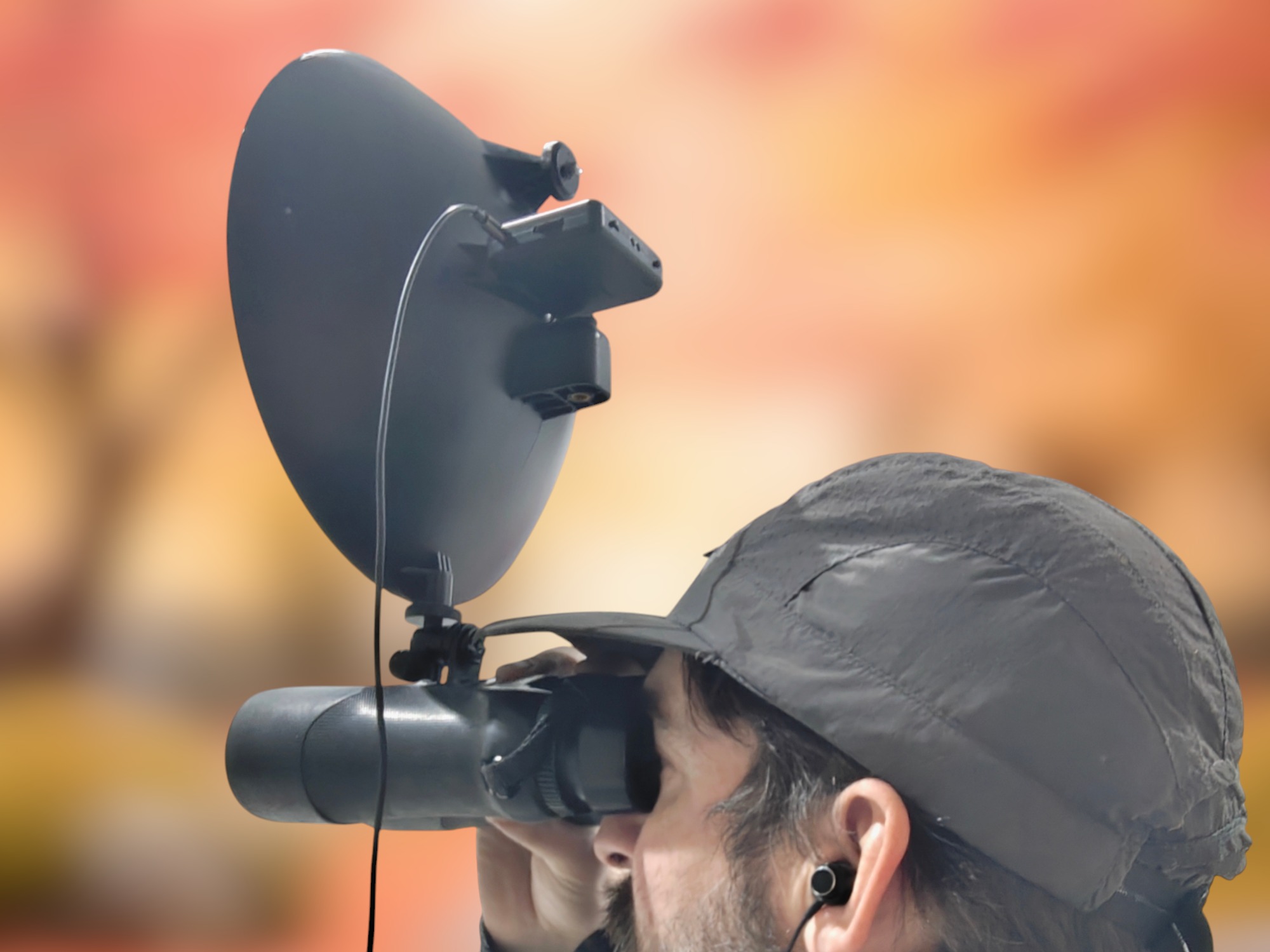 Binoplate System Stativadapter für BirdFox Mikrofone