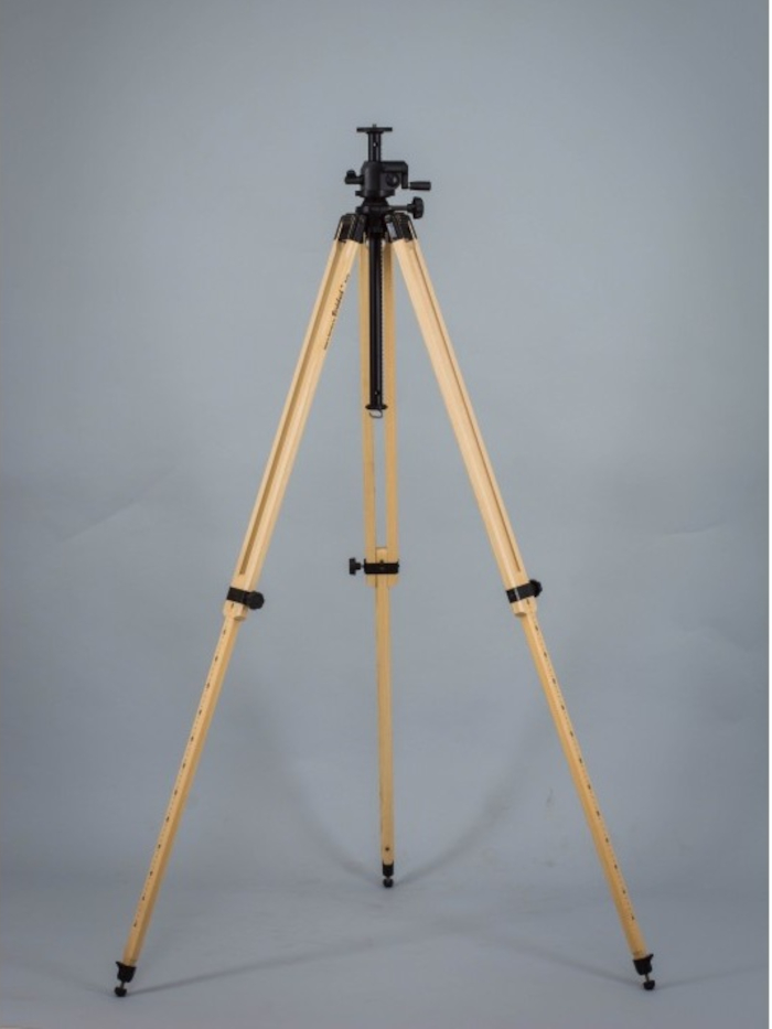 Berlebach Stativtechnik - Stativ Report 342/K (max. Höhe 191 cm) - einfacher Beinauszug, grün