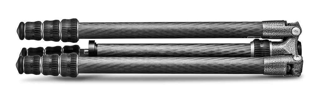 Gitzo Traveler Stativ, Serie 1, 4 Beinsegmente, zusammengeklappt