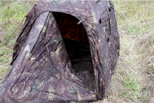 Tragopan, Zusatzkammer V1 mit Reissverschluss an Hide V5