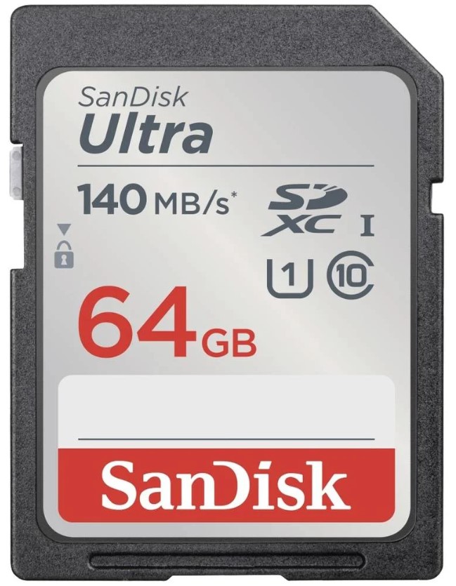 SanDisk - SanDisk SDXC Ultra 64GB (Class 10/UHS-I/140MB/s) SDXC-Karte 64 GB Class 10, UHS-I