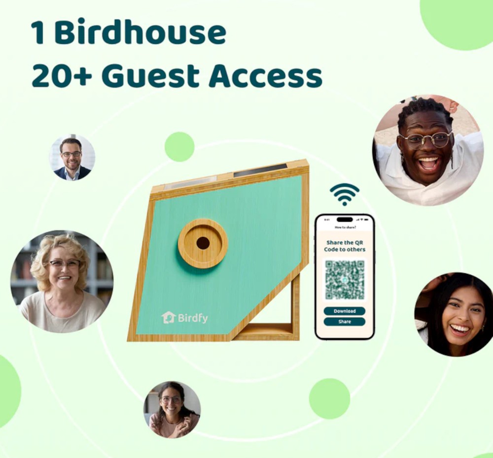 Bidfy Nestbox fuer 20 Zuschauer