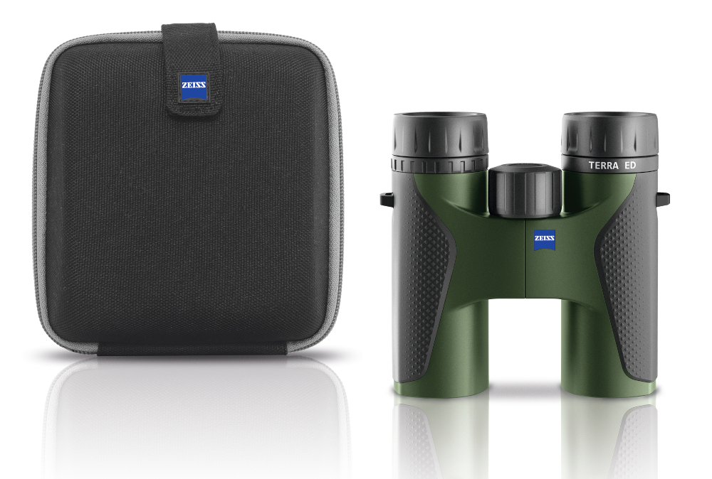 Zeiss Binocular schwarz & grün Terra ED 32mm