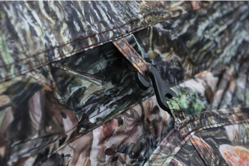 Tragopan Markise für Tarnzelt V6 und Grouse V+, Befestigungsösen und -haken