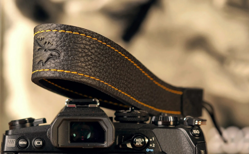 Sling-1-schwarz-gelb-3 Elchkopf-Prägung, Sling 1 schwarz KN gelb, EDDYCAM