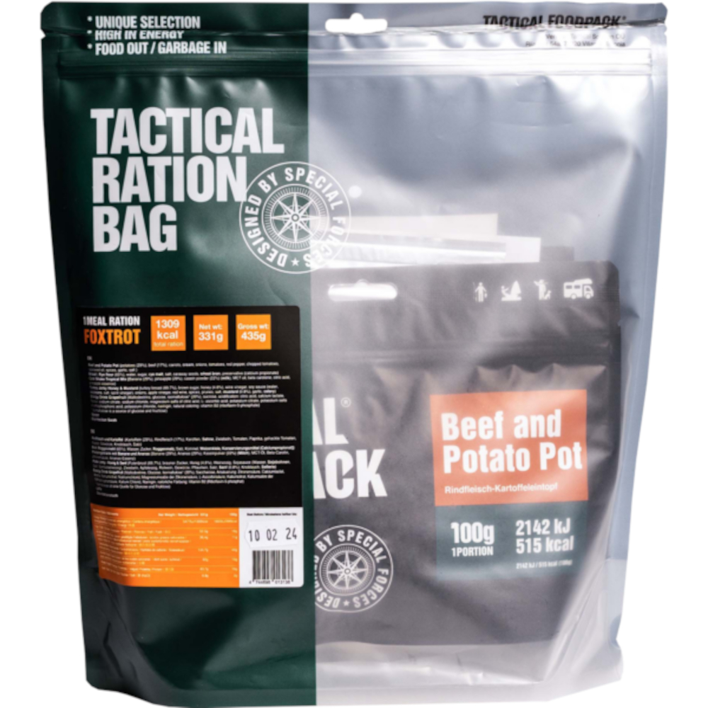 Tactical Foodpack - Daypack Foxtrott 1 x Mahlzeit & Snacks