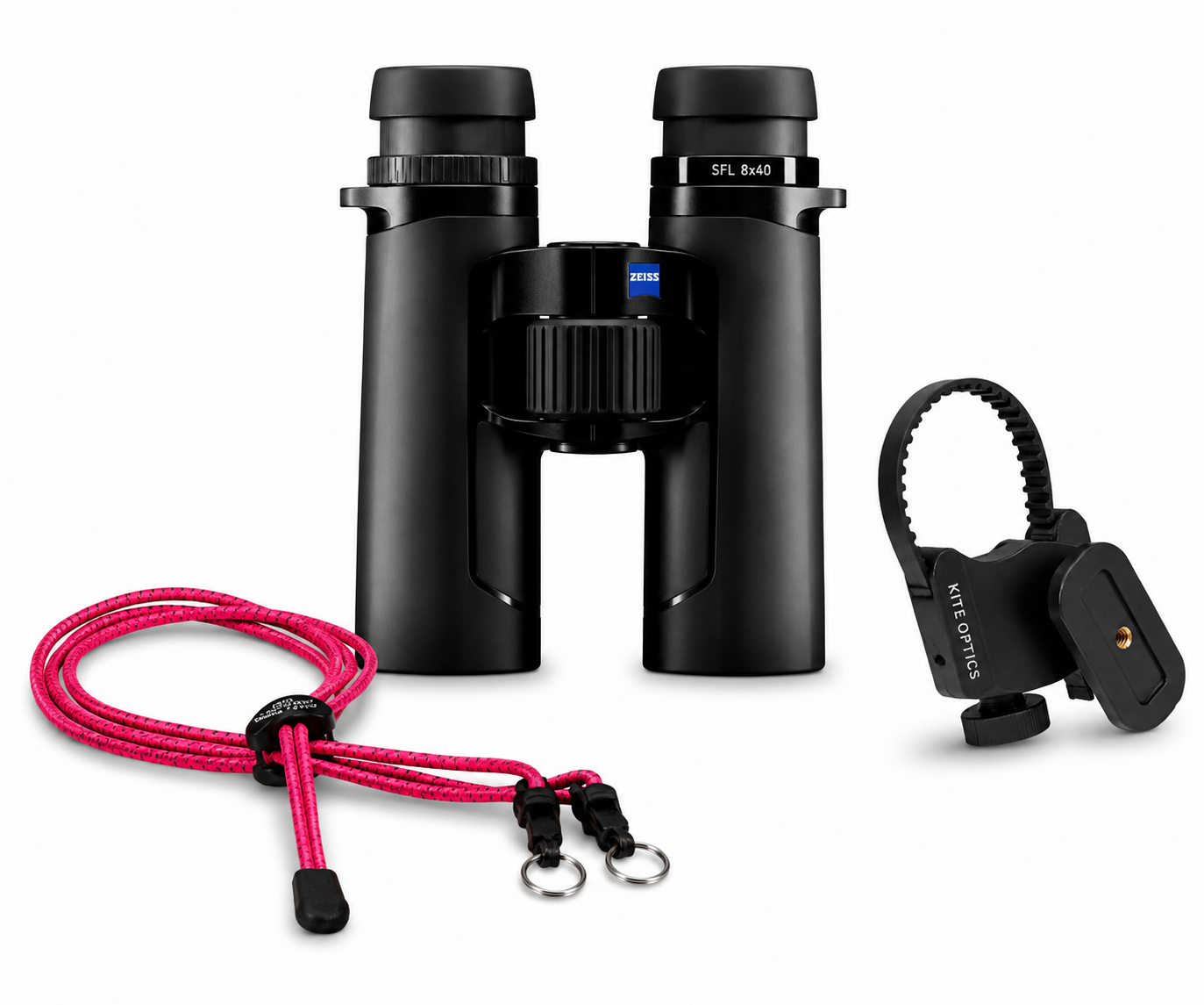 Carl Zeiss - SFL 8x40, Paket mit Zubehör