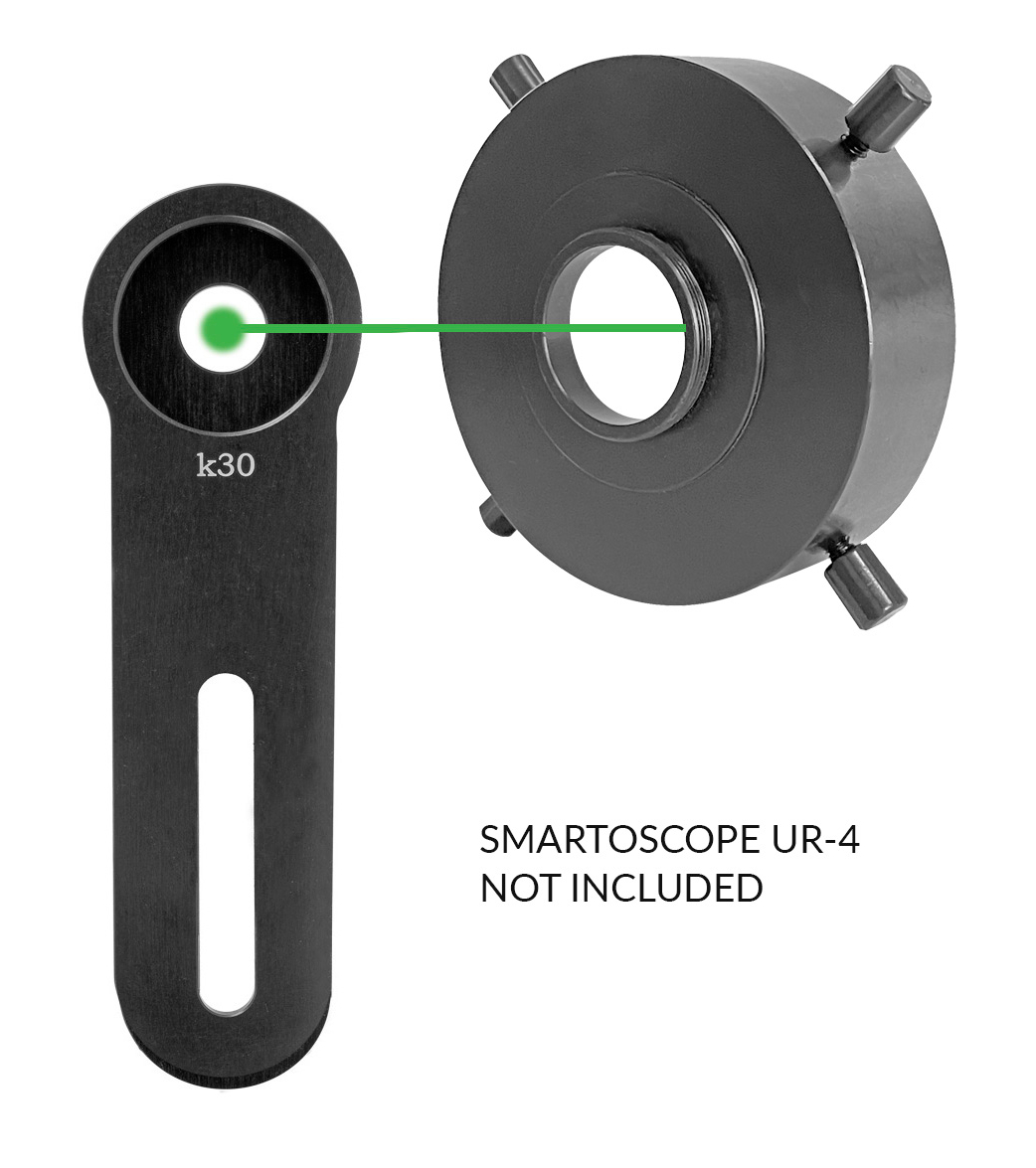 Kowa Opti k-Arm, Anwendungsbeispiel mit UR-4 Universaladapterring