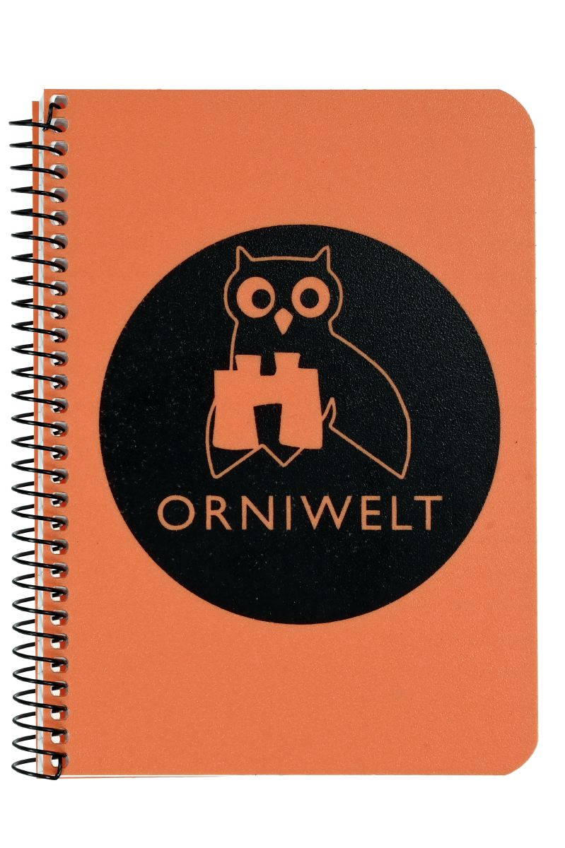 Orniwelt - Notizblock, 145 x 105 mm wasserfest, reißfest, ölresistent