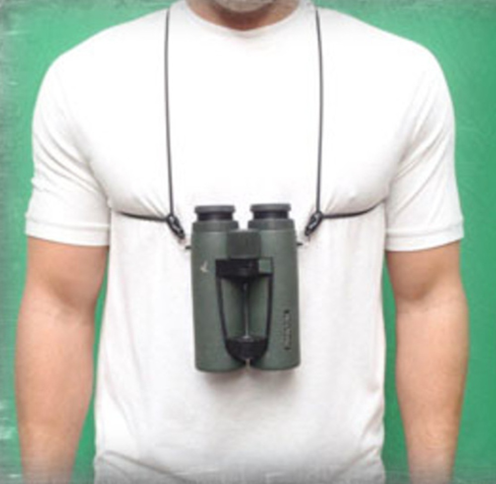 Rick Young Outdoors - Ultra Light Bino Harness Fernglaskreuzgurt - Tragebeispiel 3