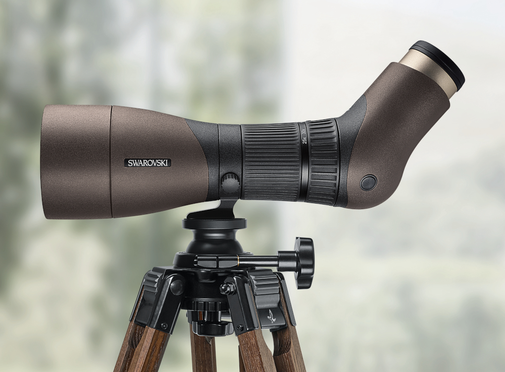 Swarovski Optik Spektiv, komplett, mit Stativ ATX Interior, seitlich
