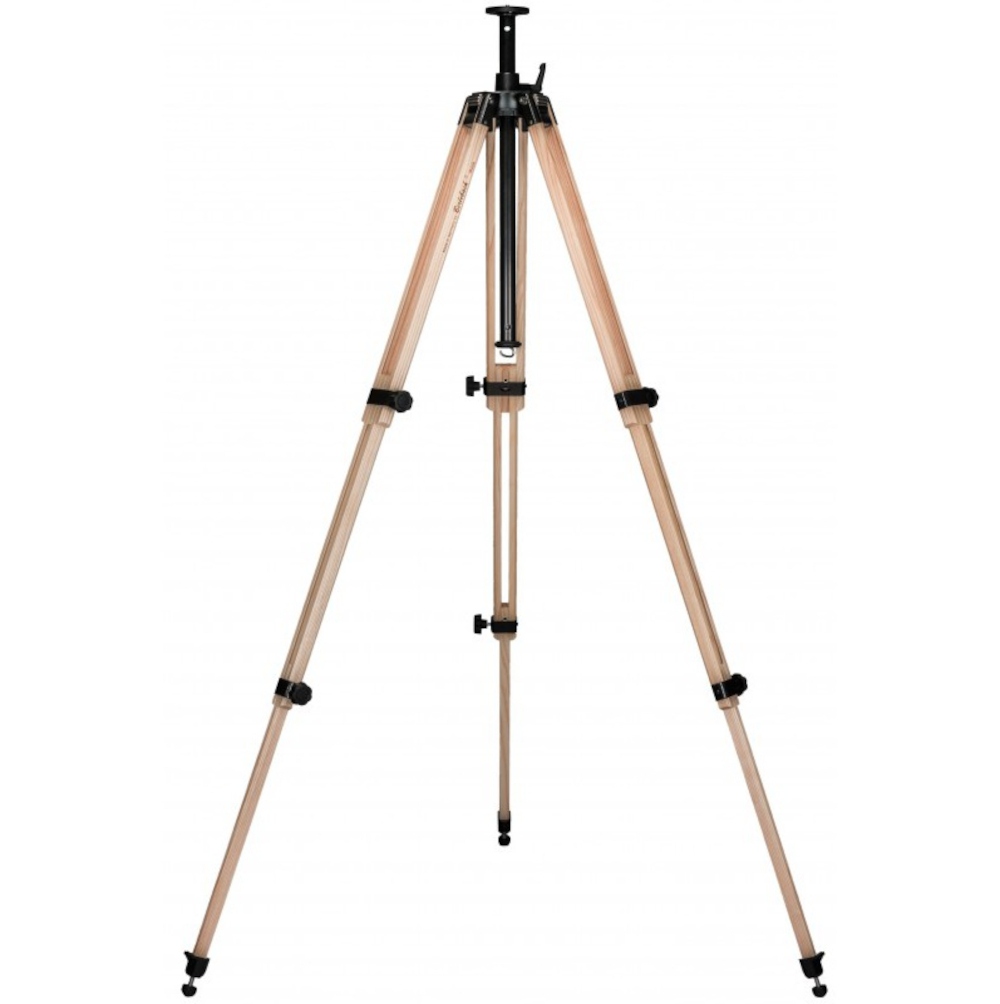 Berlebach Stativtechnik - Stativ Report 923 (max. Höhe 198 cm) - zweifacher Beinauszug, hell