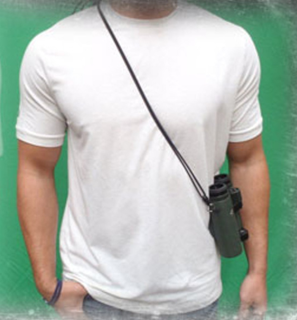 Rick Young Outdoors - Ultra Light Bino Harness Fernglaskreuzgurt - Tragebeispiel 1