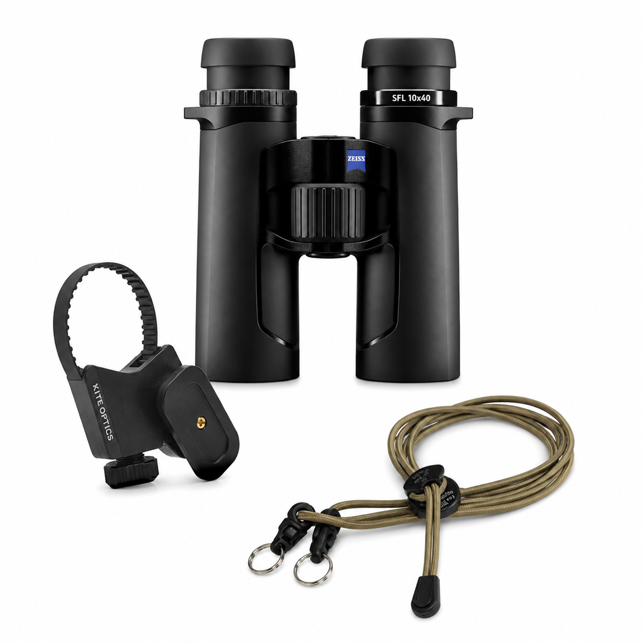 Carl Zeiss - SFL 10x40, Paket mit Zubehör