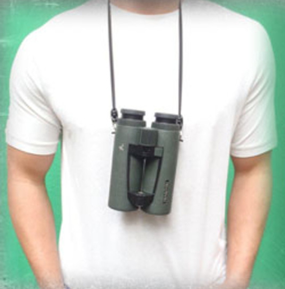 Rick Young Outdoors - Ultra Light Bino Harness Fernglaskreuzgurt - Tragebeispiel 2