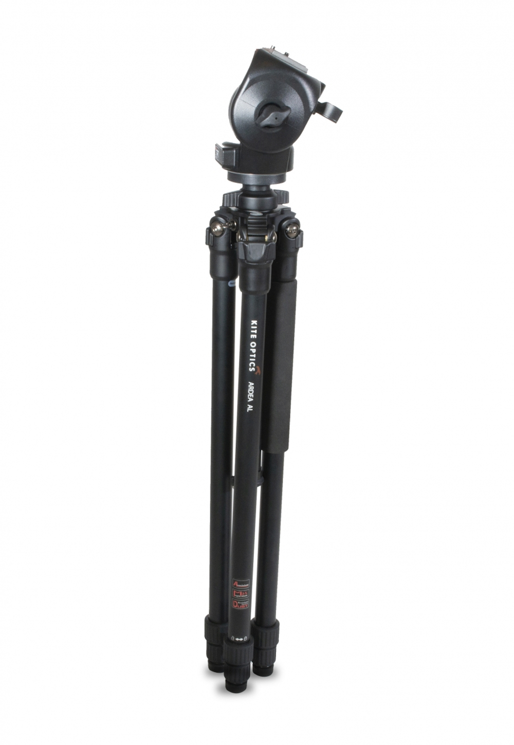 Kite Optics Stativ Ardea AL, mit Manfrotto Video-Neiger 128RC