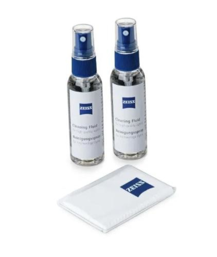 Carl Zeiss - Reinigungsspray Optikreinigungslösung & Tuch