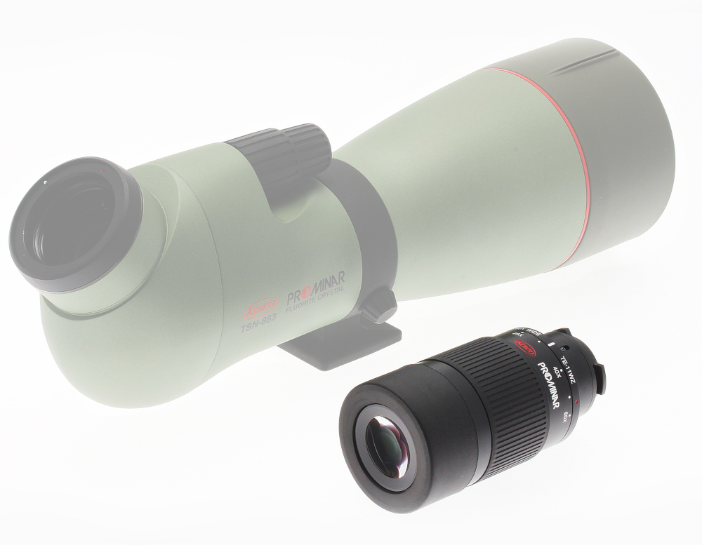 KOWA_Okular_TE-11_WZ_plus_Spektiv_Schraegeinblick_liegend Kowa Optimed Weitwinkel-Spektivokular TE-11WZ II 25-60x / 30-70x