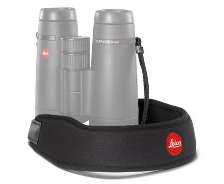 Leica Camera - Fernglasgurt nachtschwarz, Schnellverschl.