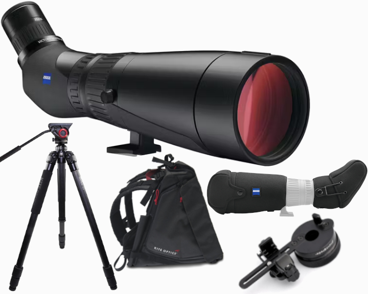 Carl Zeiss - Victory Harpia 95 Paket Spektiv, Okular, Stativ, Tasche und weiteres Zubehör