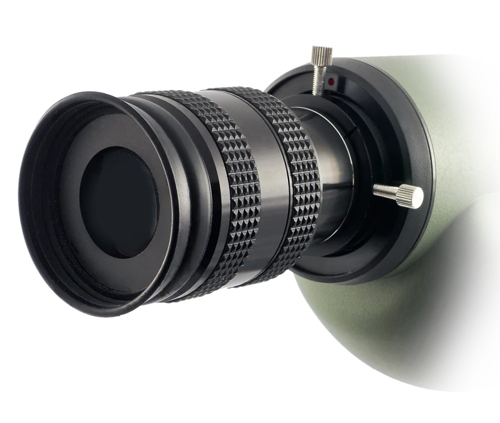 Kowa Astroadapter 1,25" K imit Rädelschrauben n Anwendung
