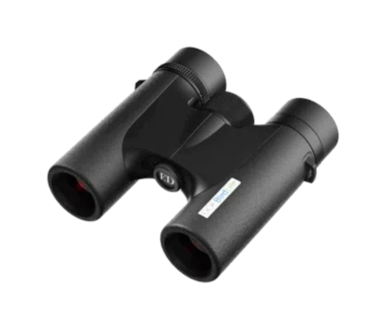 liegendes Birdlife Fernglas Firecrest 10x25, objektivseits