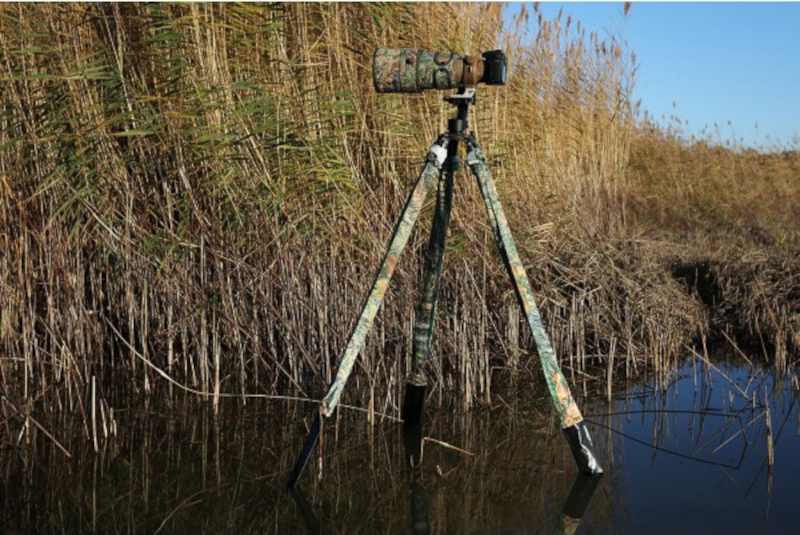 Wasserschutz für Stative in Herbstfarben, Tragopan