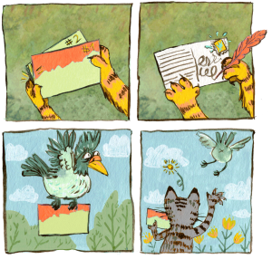 Gaiagames, Postkartenspiel Vulpi, Anwendungsbeispiel