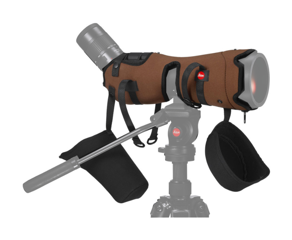 Leica Camera - Spektivcover APO Televid 82 für W, neopren, braun Bereitschaftstasche