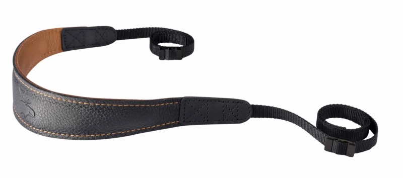 EDDYCAM eK - Trageriemen EDDYCAM 42 mm schwarz / natur, Naht braun
