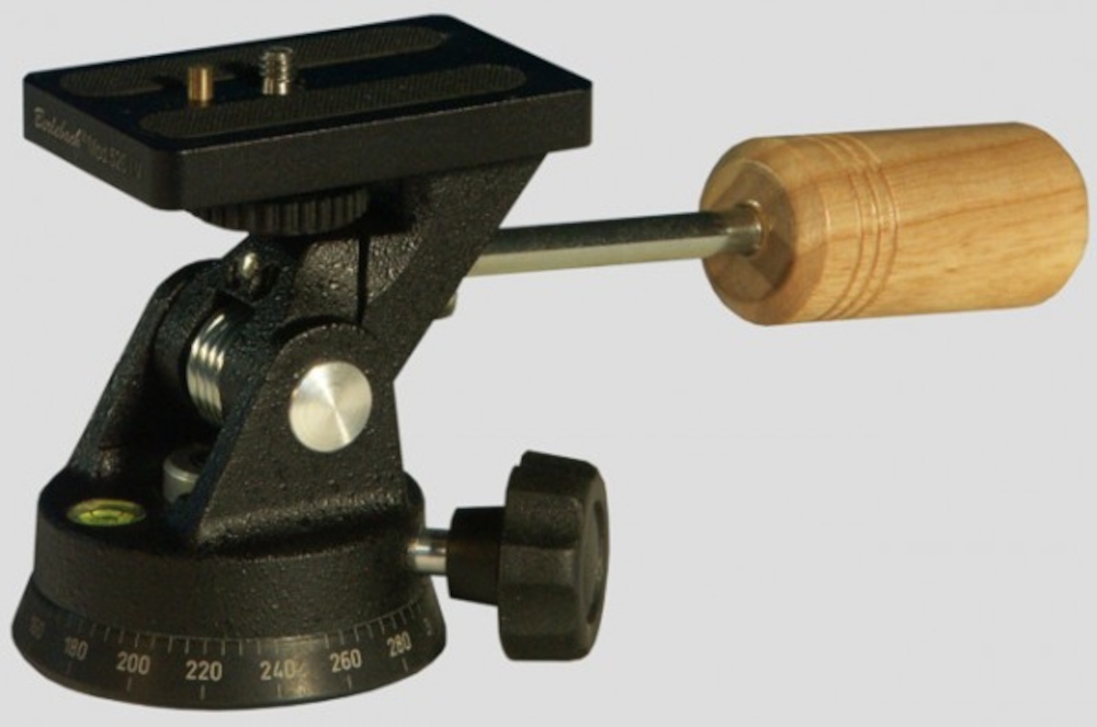 Berlebach Stativtechnik - 2D-Panoramakopf Modell 520 Video braun