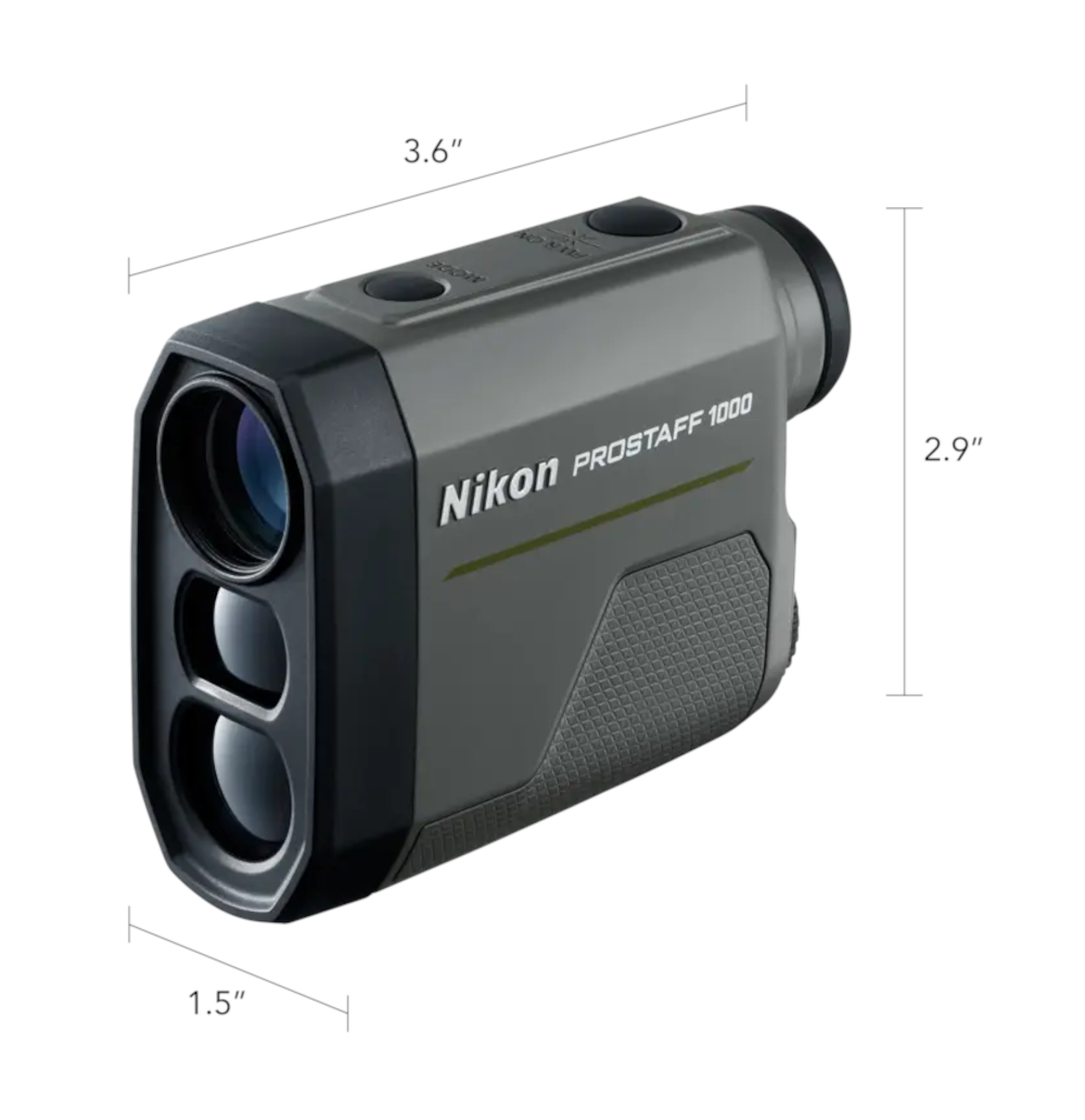 Prostaff 1000, NIKON, Maße Laser Entfernungsmesser