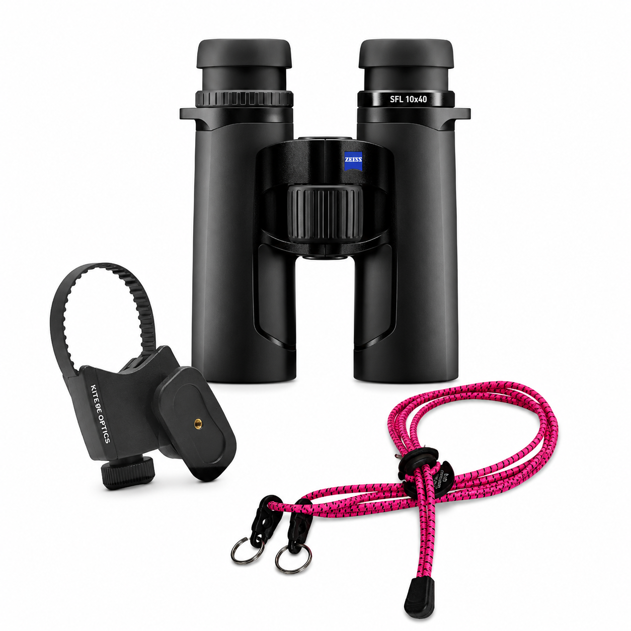 Carl Zeiss - SFL 10x40, Paket mit Zubehör