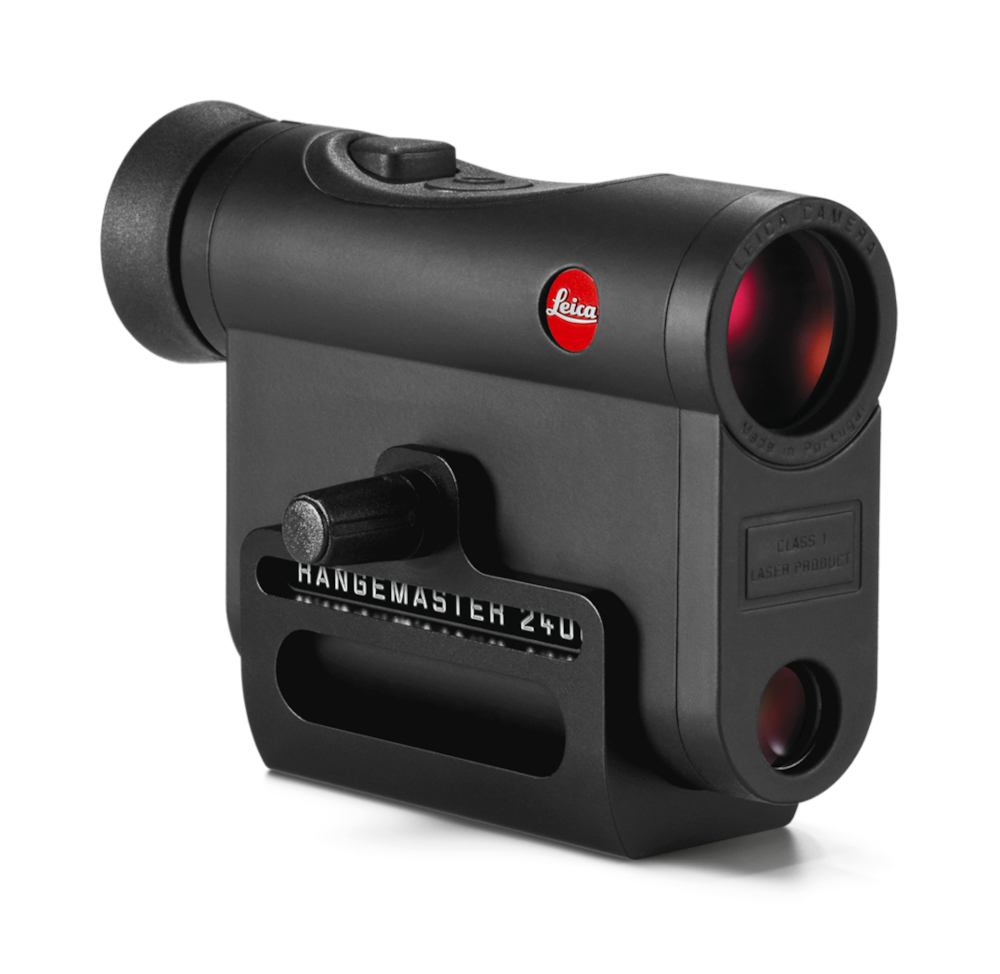 Leica Camera Adapter für Stative und Klemmstative für Leica Rangemaster, CRF und Pinmaster - in Anwendung