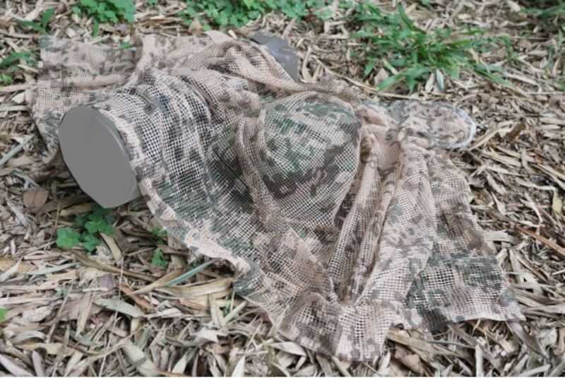 Netztuch / Netzschal von Tragopan, Camo beige