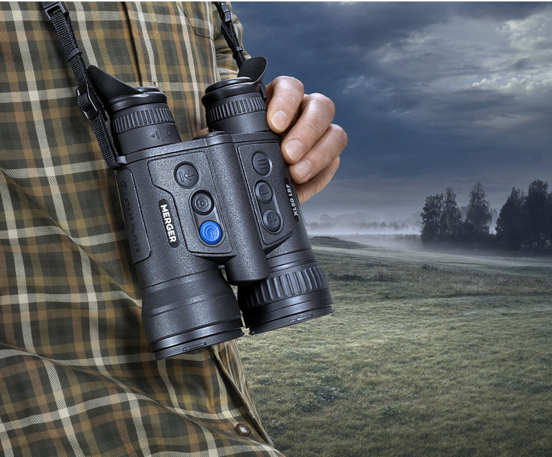 Merger-LRF-XL50-6 PULSAR, Wärmebildfernglas Merger LRF XL50, in Anwendung