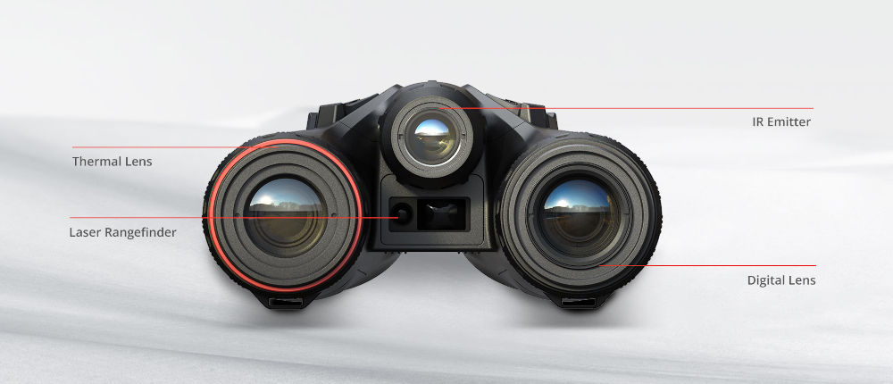 HIKMICRO Binoculares Multispektrum Fernglas, Okularseits