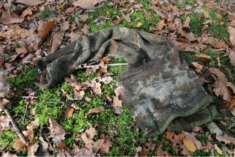 Camo Braun Tarnnetz von Tragopan, Netzschal, Netztuch