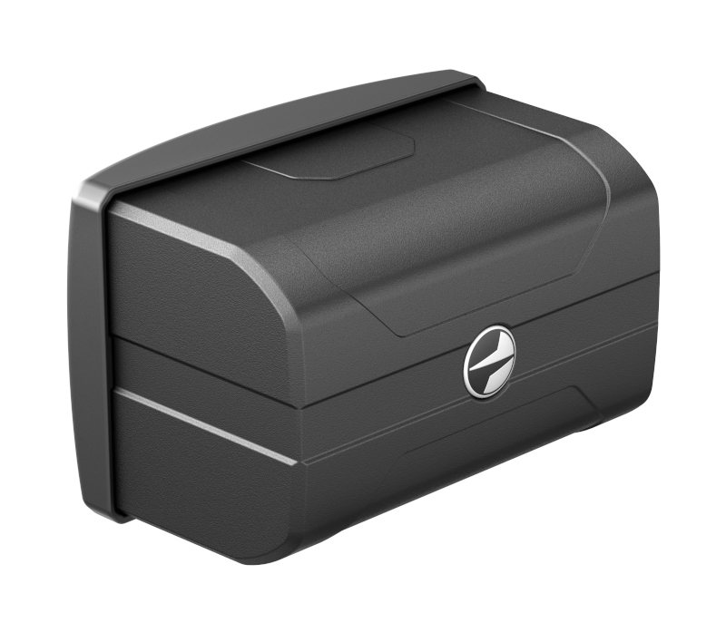 PULSAR; Seiten- u. Bodenansicht IPS 14, Batterie Pack