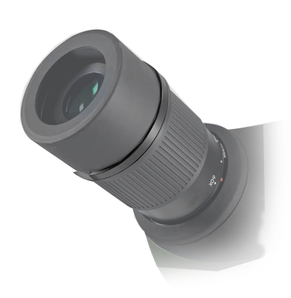 eingesetzter Twist-Up-Arretierring, KOWA