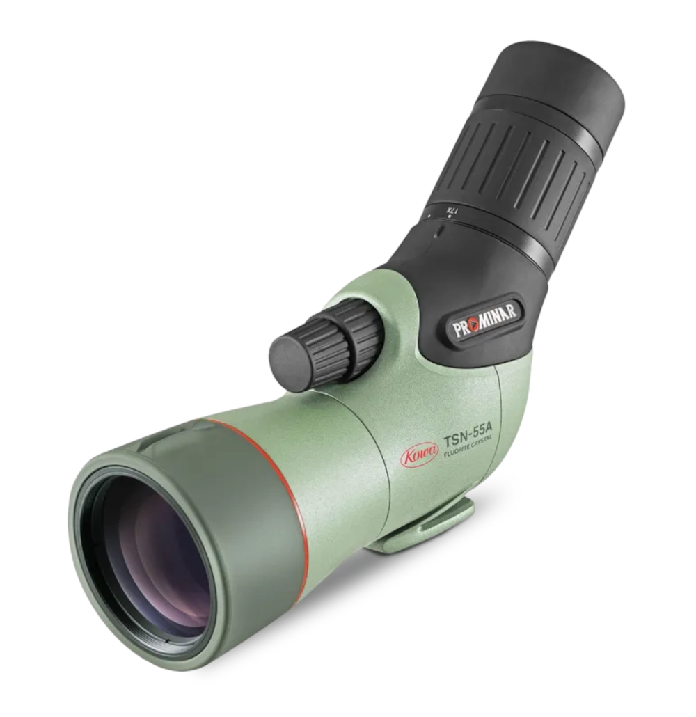 TSN-55A Winkeleinblick-Stativ, Okular 17-40x WW, KOWA Optimed
