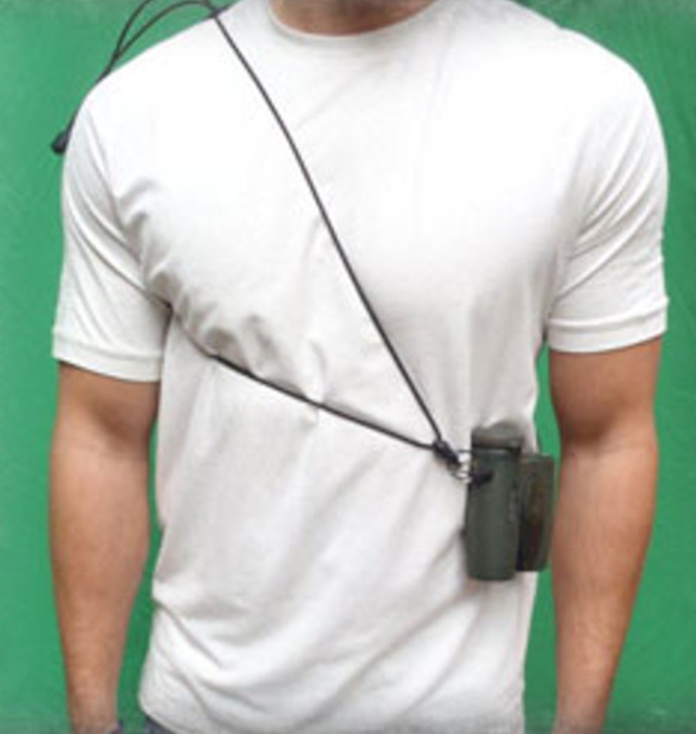 Rick Young Outdoors - Ultra Light Bino Harness Fernglaskreuzgurt - Tragebeispiel 4