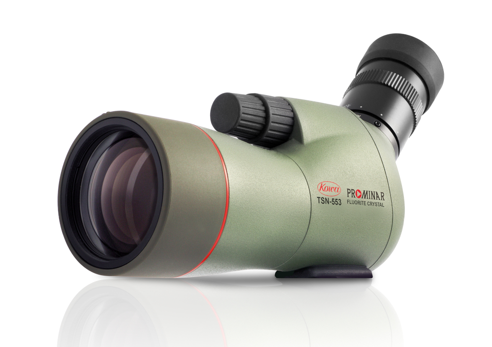 KOWA_Spektive_TSN-553_schraeg_objektivseits Kowa Optimed Winkelspektiv Prominar mit 15-45x Okular, TSN-553