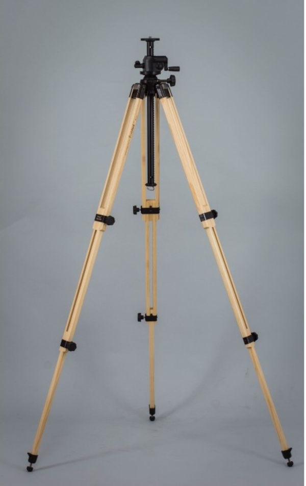 Berlebach Stativtechnik - Stativ Report 843/K (max. Höhe 183 cm) - zweifacher Beinauszug, grün
